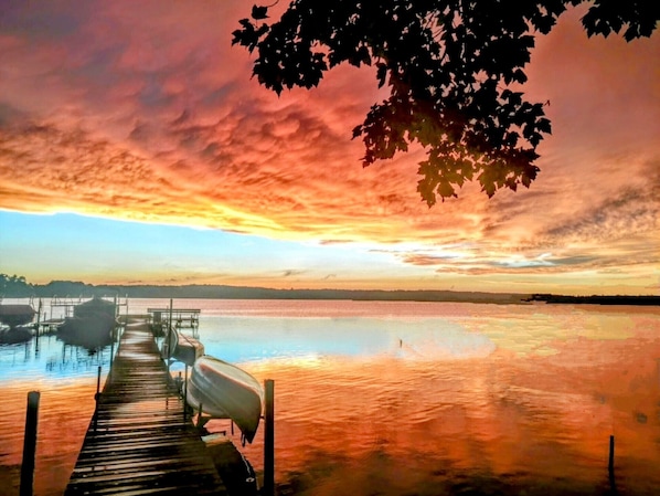 Captured in Sept 2019 on our dock just after an awesome storm rolled through!