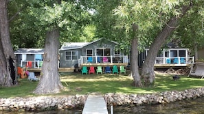 Property view from the dock.