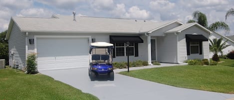 'Southland' two bedroom, beautifully furnished, quiet. open back. gas golf cart