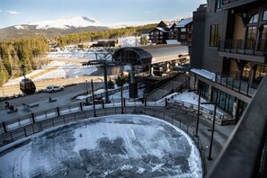 Approximate view from unit when construction is completed around Christmas. 