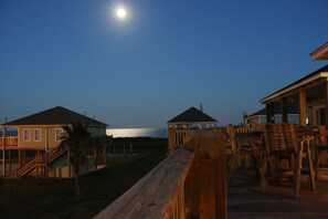 Full moon from the back deck