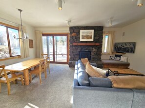 Living and Dining areas