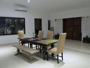 Dining Area seats 8.