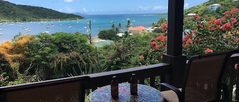 Amazing View from your Private Deck at Coral Bayview Studio!