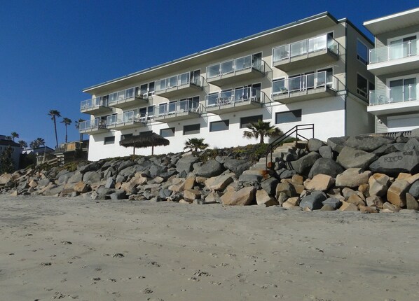 Our unit is end unit on the top floor on the right.