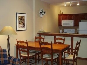 Dining Area and Kitchen