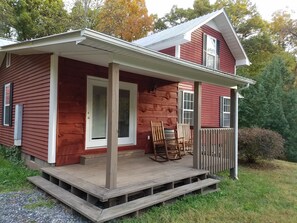 Master bedroom porch