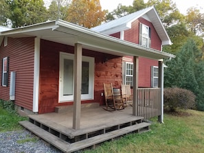 Master bedroom porch