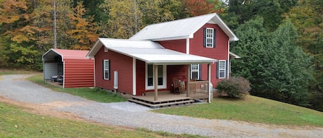 Porch off the master bedroom