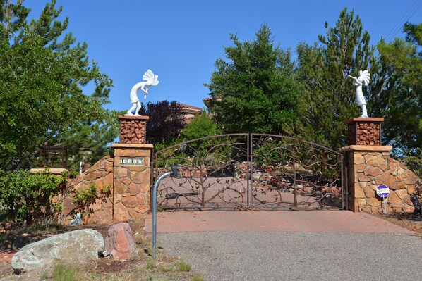 Entrance to property