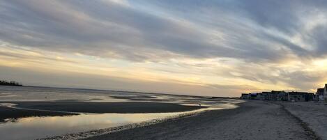 Sea Drift Beach at sunset