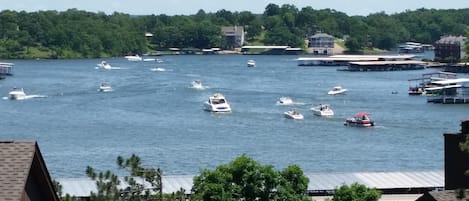 View from patio