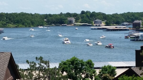 View from patio