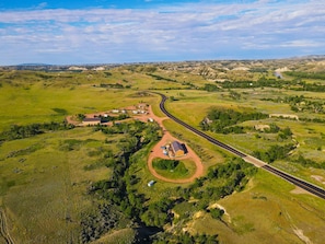 Campground & Vacation Rentals Aerial View