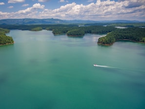 Lake James- 150 miles of shoreline, all-sports lake