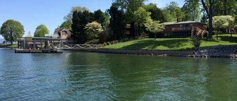 View of property from the water
