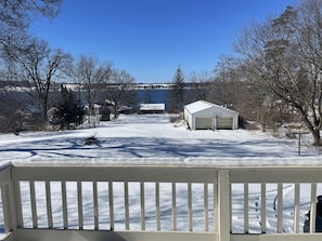 Winter view from dining room