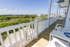 view of woods and intercoastal from the back porch is so beautiful