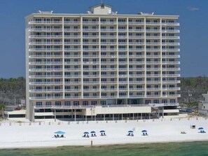 South side of building from Gulf of Mexico