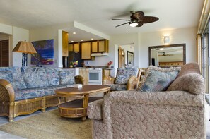 Open floor plan Living Room and Dining Room