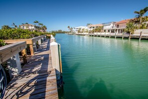 Looking North up the canal