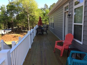 Enjoy lunch outside or just sit and relax
