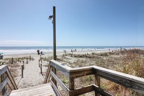 Beach access from condo