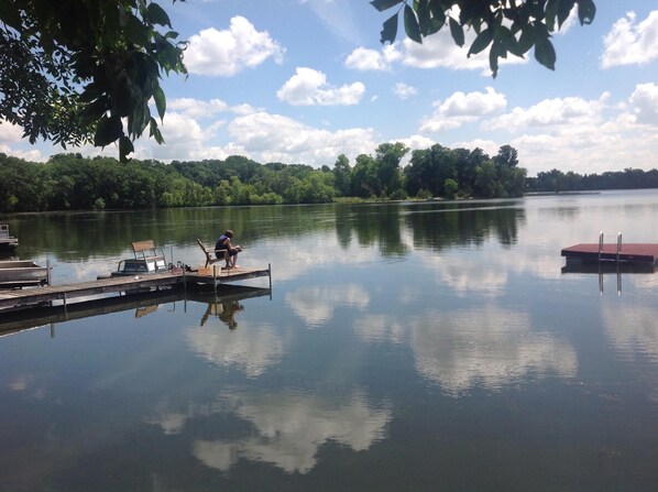 Serene Lake Blackwell, Good fishing, nice swimming, firm bottom!