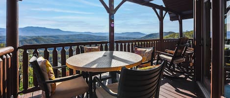 Pub table on main level