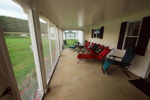 Screened porch