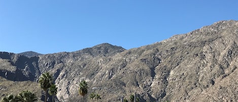 Mountain view from the bedroom