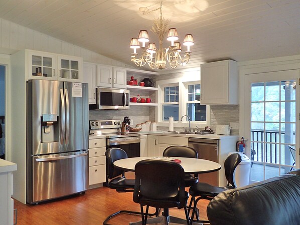 Kitchen and greatroom 