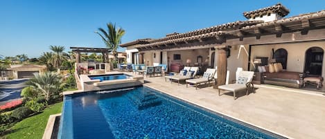 Panoramic Ocean Views of the Sea of Cortez from Pool, Spa and Living Area