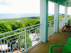 Front porch spans across our entire home