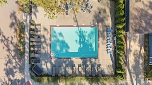 Heated pool 300 ft from the cottage