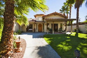 Front courtyard