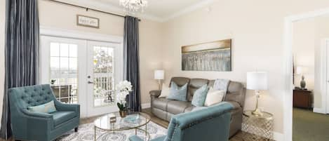 The main living area enjoyed a full reno! Everything is new inc./ wood floors!