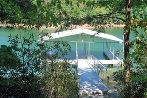 Private Double Slip Boat Dock