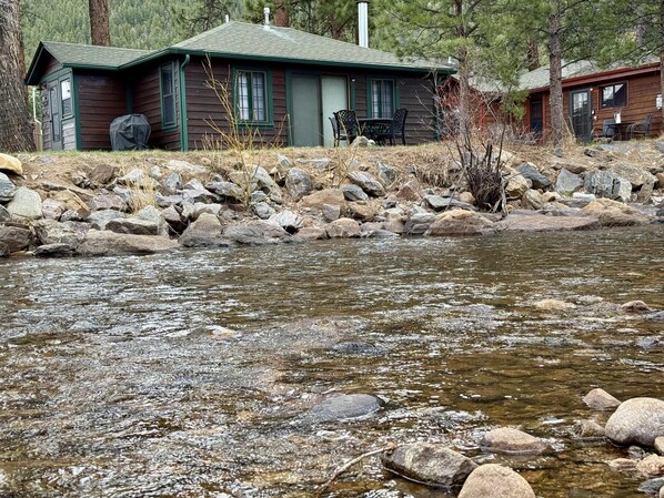 Exterior of cabin
