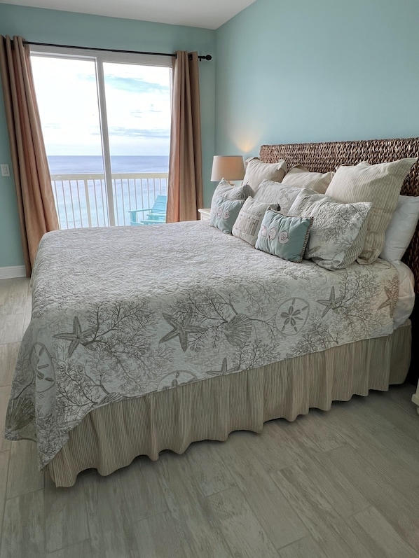 Master bedroom with ocean view!