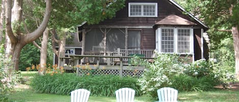 Front of the House facing the Lake