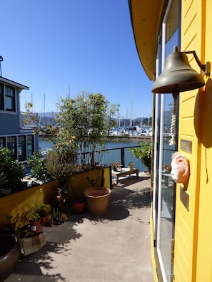 Entryway and front deck