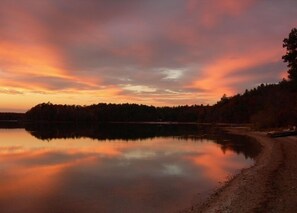 A sunset in November 