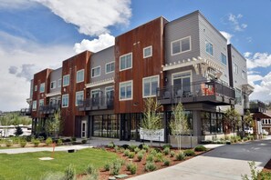 Front Exterior of the Building of our Condo in Winter Park, CO.
