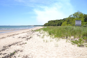 Private beach with deeded access 