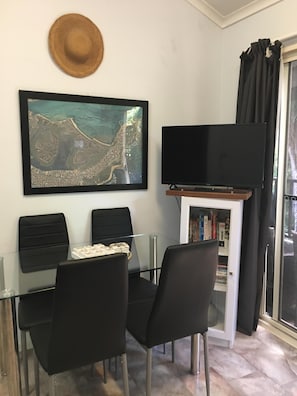 Dining Table with TV / DVD Player
