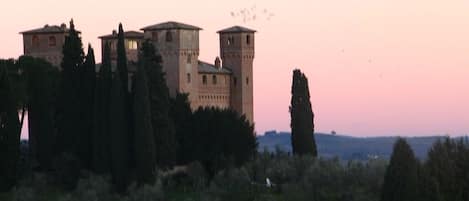 Romantic medieval castle