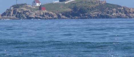 Long Sands Beach, view of Nubble Light