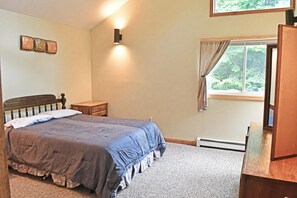 Queen Bedroom with shared bath