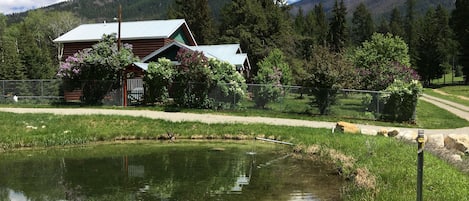 Eastern View of Luxury NW Montana Cabin/Home on 40 Acre Private Estate